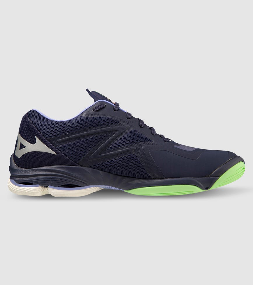 MIZUNO WAVE LIGHTNING Z7 MENS EVENING BLUE TECHNO GREEN IOLITE