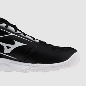 MIZUNO CYCLONE SPEED MENS VOLLEYBALL SHOES BLACK WHITE The