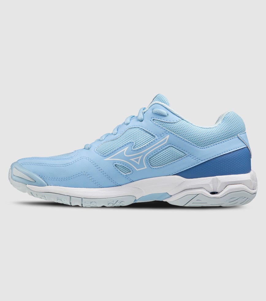 MIZUNO WAVE PHANTOM 3 WOMENS NETBALL SHOES DUTCH CANAWHITEBLUE JASPER ...