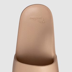 ARCHIES ARCH SUPPORT UNISEX SLIDES TAN The Athlete's Foot