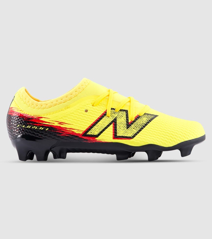 NEW BALANCE FURON TEAM JNR V8 (FG) (GS) KIDS FOOTBALL BOOTS
