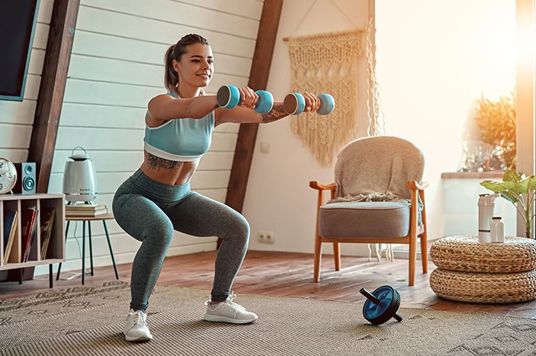 Keeping Fit & Healthy at Home