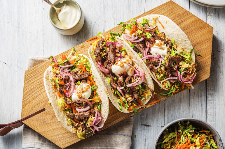 Korean Beef Tacos