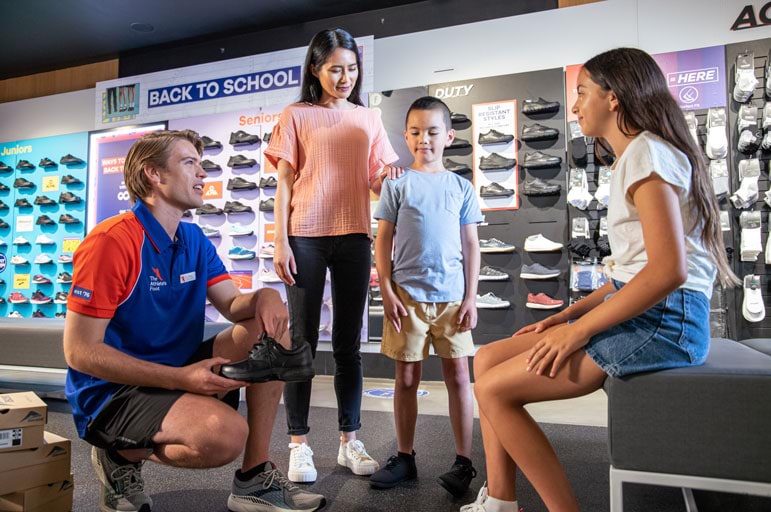 Easy methods to get your kids feet measured
