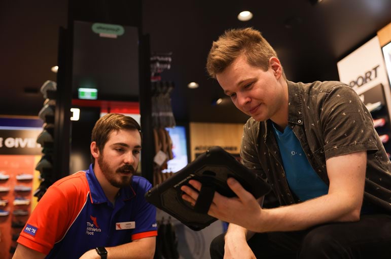 Accessible and inclusive shoe shopping at The Athlete’s Foot, Blog written by Thomas Kuzma