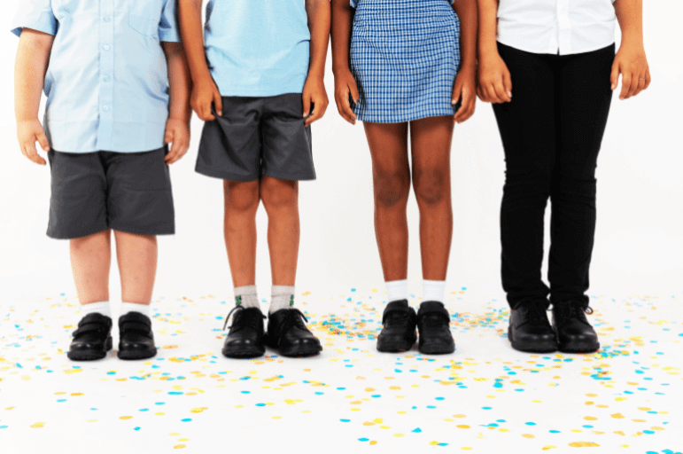 How to clean/polish black school shoes without polish