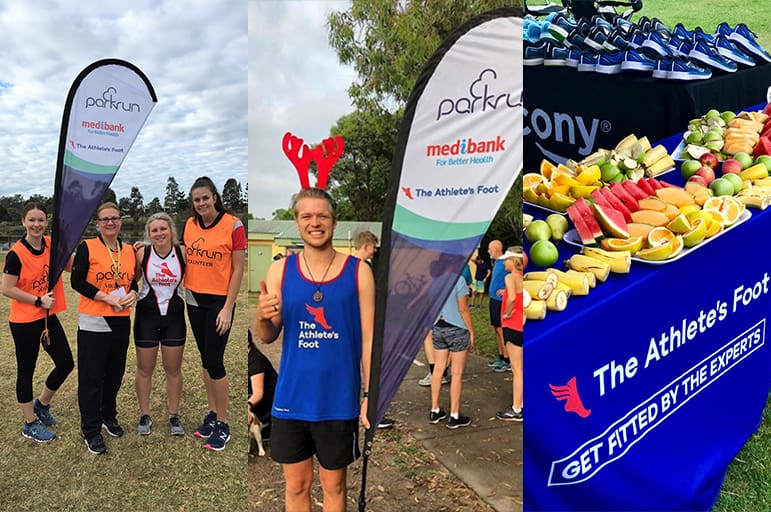 The Athlete's Foot supporting parkrun - Three more years