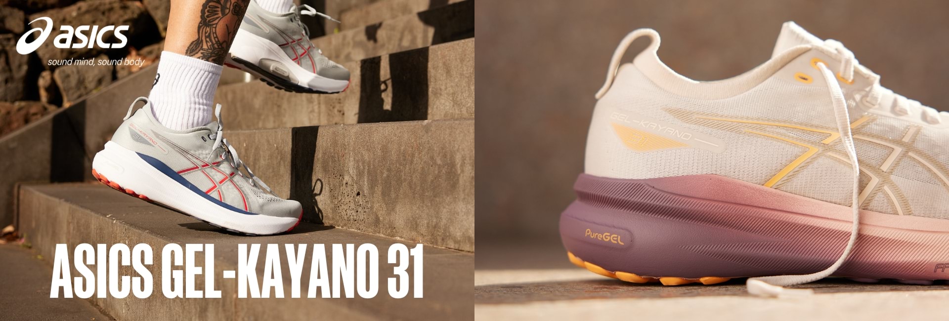 ASICS GEL-KAYANO 31 Header