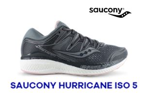 Side view of Saucony Hurricane ISO 5